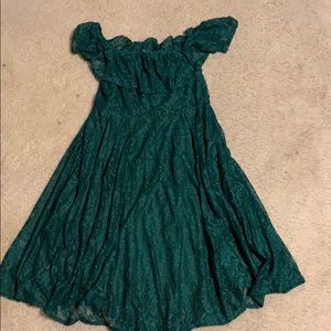 Mid knee length dress